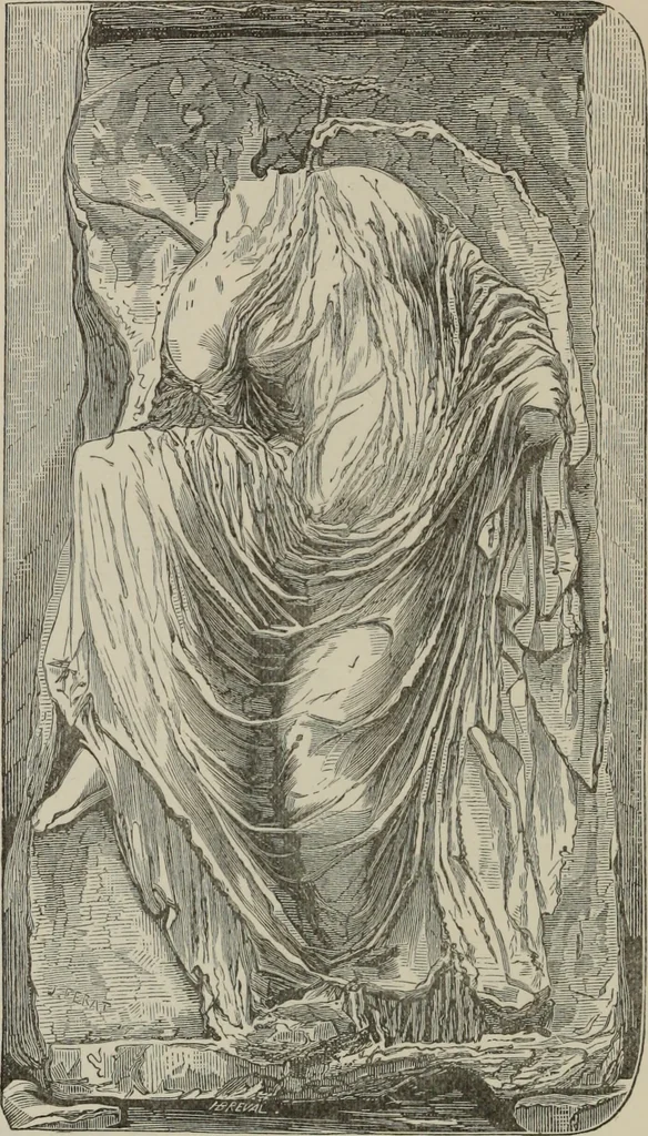 An illustration from A manual of ancient sculpture, Egyptian - Assyrian - Greek - Roman, 1886, leaf 208