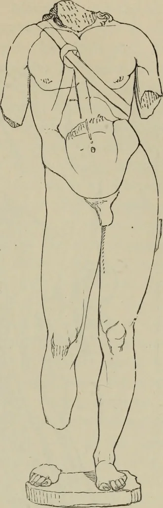 An illustration from A manual of ancient sculpture, Egyptian - Assyrian - Greek - Roman, 1886, leaf 217