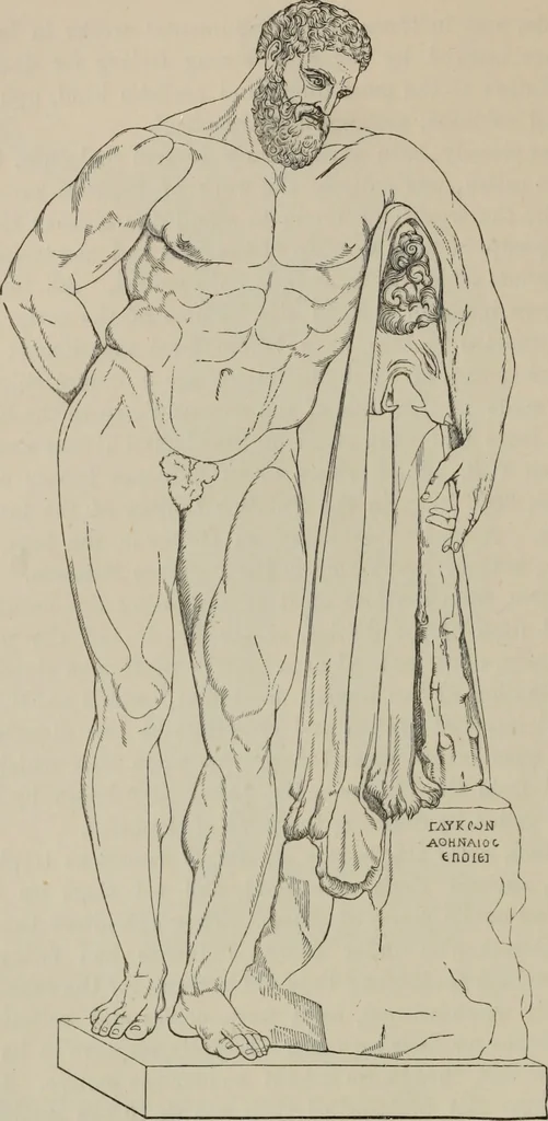 An illustration from A manual of ancient sculpture, Egyptian - Assyrian - Greek - Roman, 1886, leaf 232