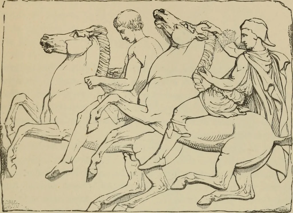 An illustration from A manual of ancient sculpture, Egyptian - Assyrian - Greek - Roman, 1886, leaf 24