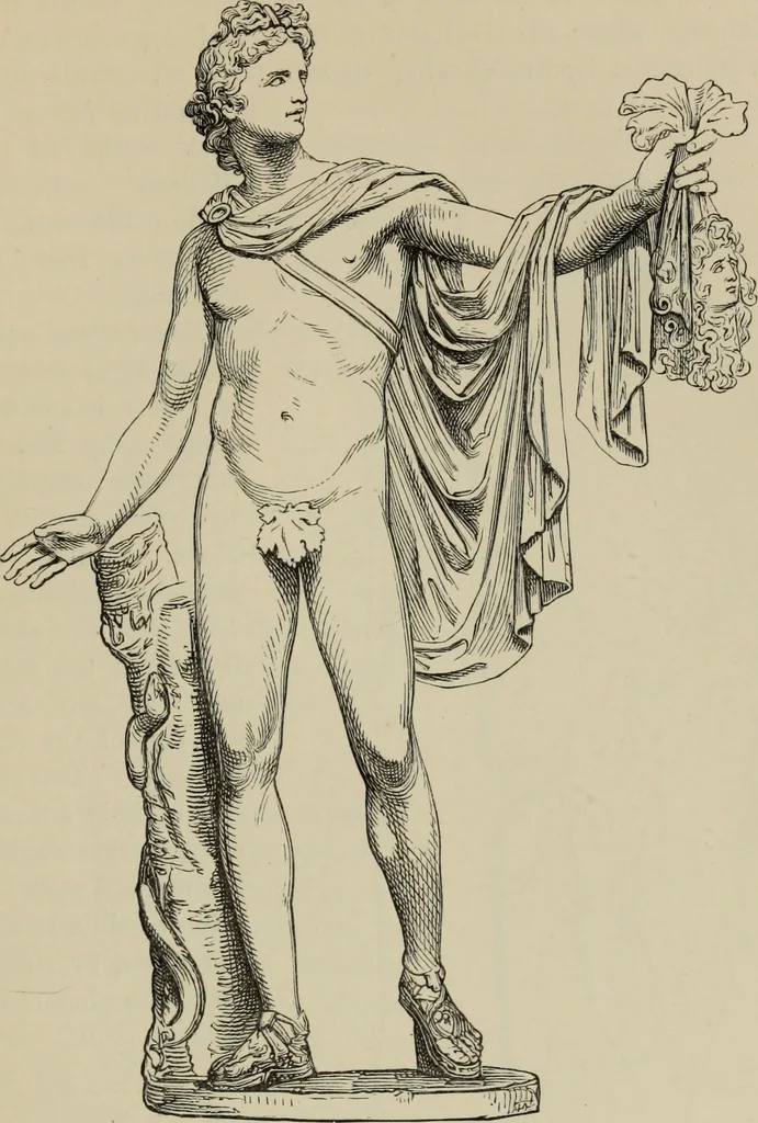 An illustration from A manual of ancient sculpture, Egyptian - Assyrian - Greek - Roman, 1886, leaf 245