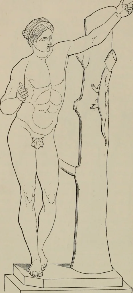 An illustration from A manual of ancient sculpture, Egyptian - Assyrian - Greek - Roman, 1886, leaf 246