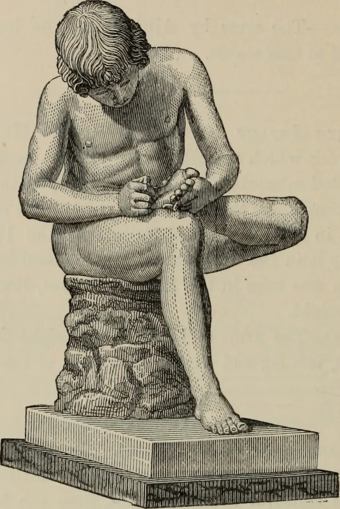 An illustration from A manual of ancient sculpture, Egyptian - Assyrian - Greek - Roman, 1886, leaf 252