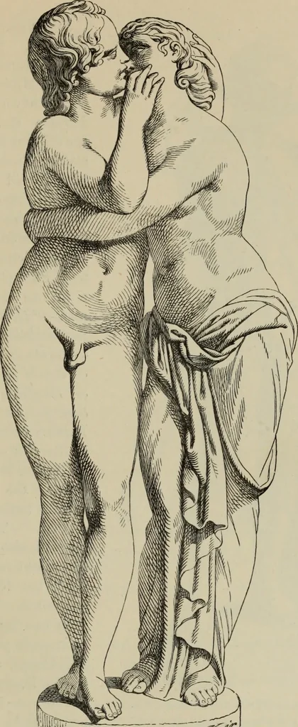 An illustration from A manual of ancient sculpture, Egyptian - Assyrian - Greek - Roman, 1886, leaf 253