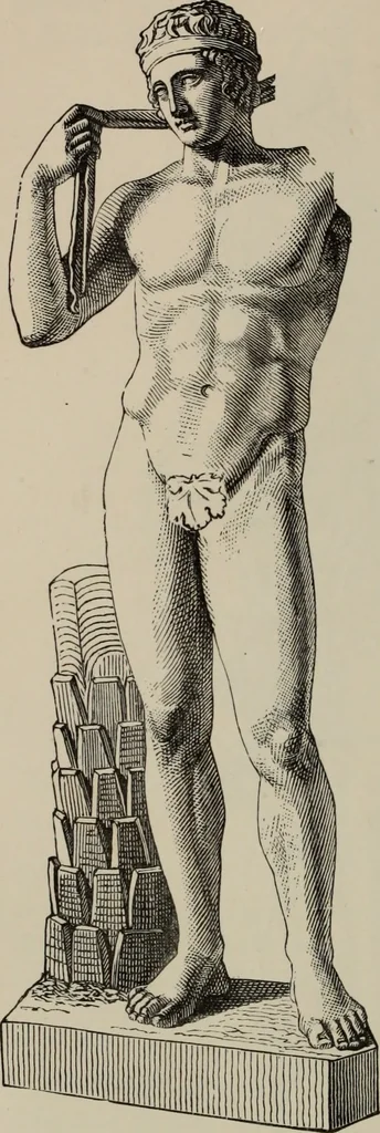 An illustration from A manual of ancient sculpture, Egyptian - Assyrian - Greek - Roman, 1886, leaf 254