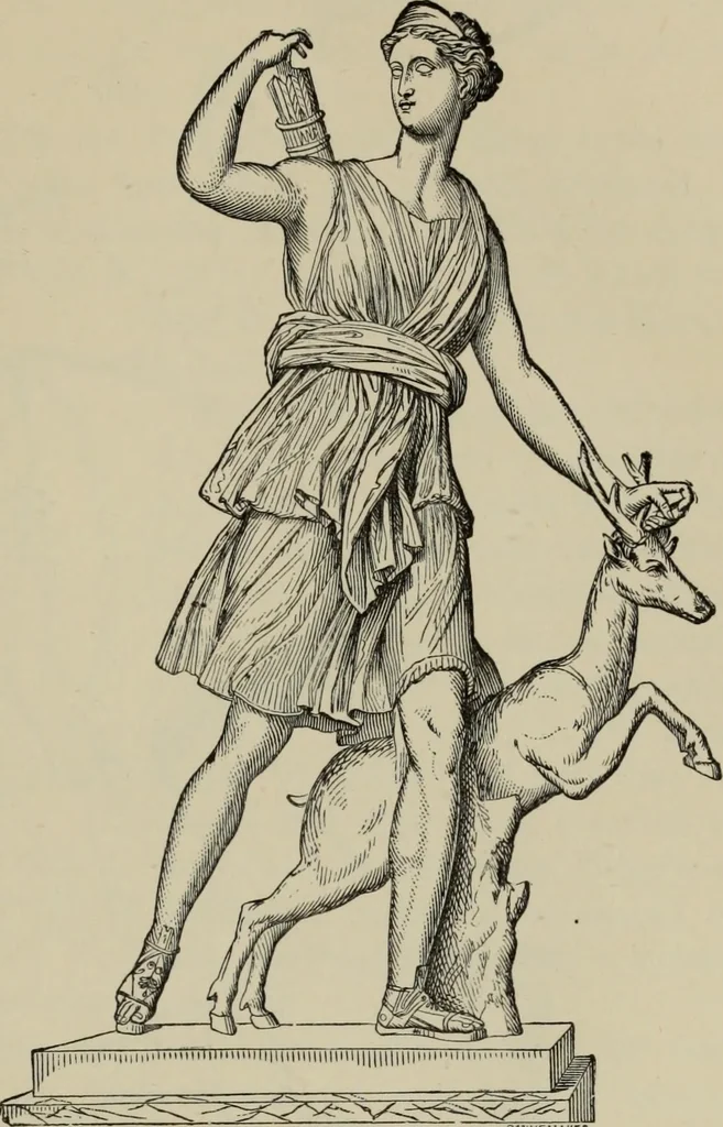 An illustration from A manual of ancient sculpture, Egyptian - Assyrian - Greek - Roman, 1886, leaf 255