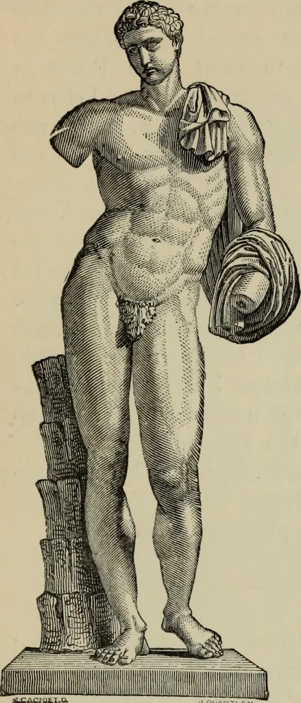 An illustration from A manual of ancient sculpture, Egyptian - Assyrian - Greek - Roman, 1886, leaf 267
