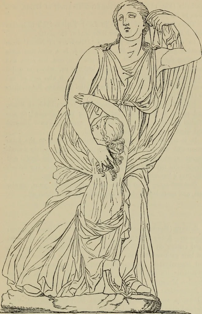 An illustration from A manual of ancient sculpture, Egyptian - Assyrian - Greek - Roman, 1886, leaf 277