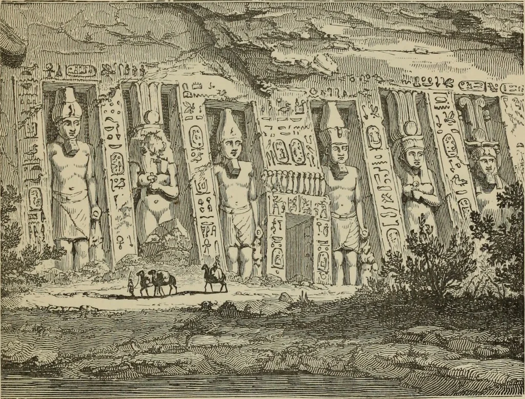 An illustration from A manual of ancient sculpture, Egyptian - Assyrian - Greek - Roman, 1886, leaf 28