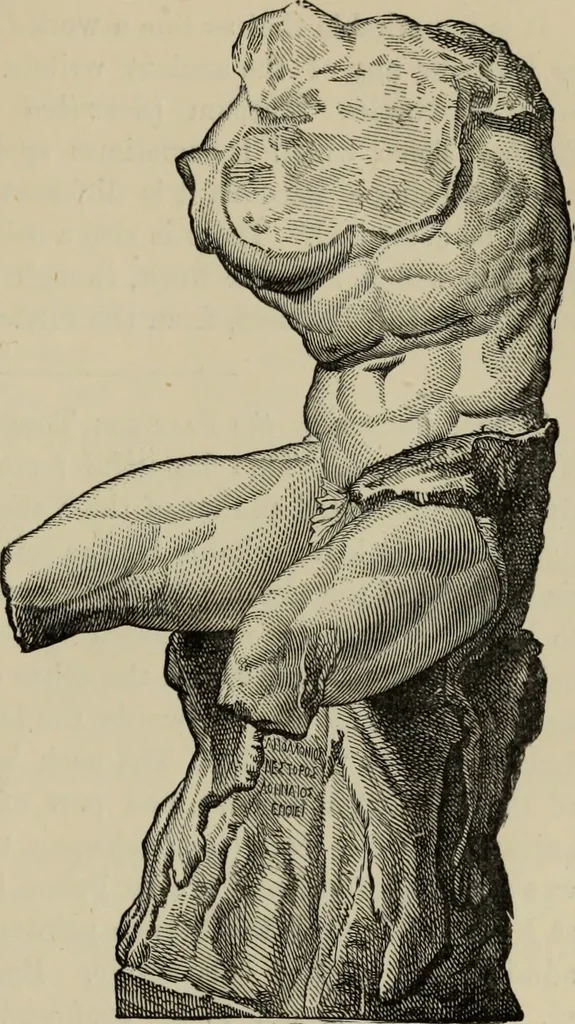 An illustration from A manual of ancient sculpture, Egyptian - Assyrian - Greek - Roman, 1886, leaf 281