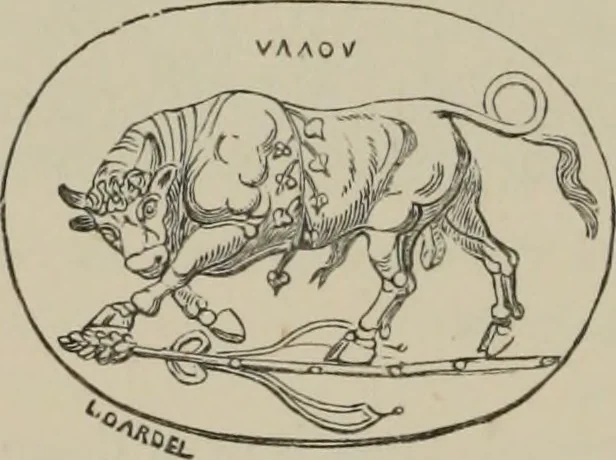 An illustration from A manual of ancient sculpture, Egyptian - Assyrian - Greek - Roman, 1886, leaf 29