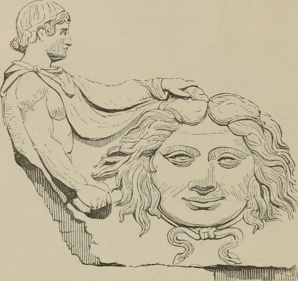 An illustration from A manual of ancient sculpture, Egyptian - Assyrian - Greek - Roman, 1886, leaf 33