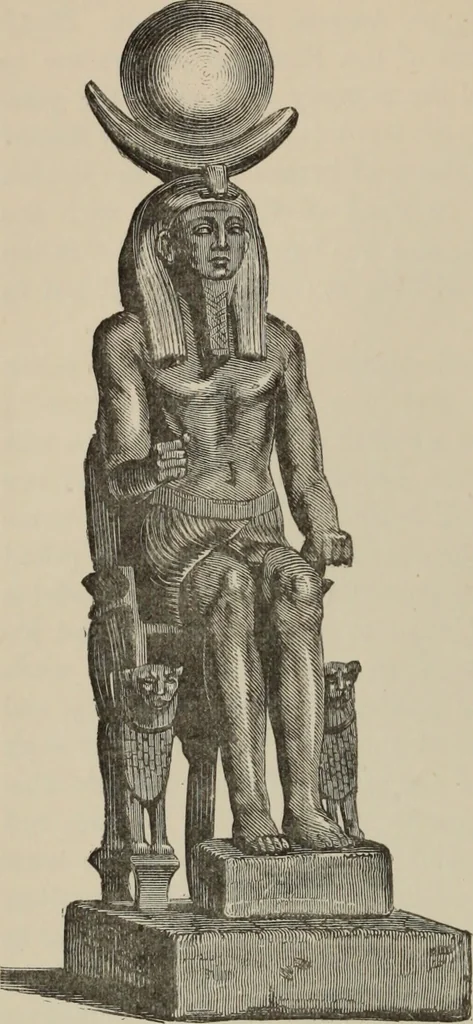 An illustration from A manual of ancient sculpture, Egyptian - Assyrian - Greek - Roman, 1886, leaf 39