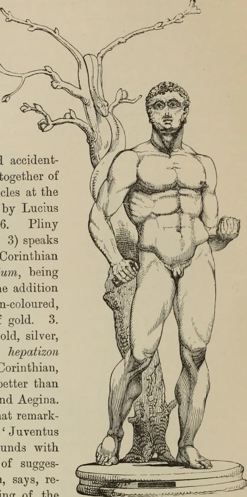 An illustration from A manual of ancient sculpture, Egyptian - Assyrian - Greek - Roman, 1886, leaf 41