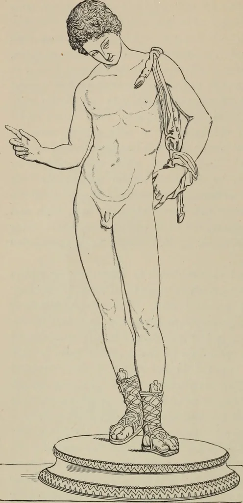 An illustration from A manual of ancient sculpture, Egyptian - Assyrian - Greek - Roman, 1886, leaf 47