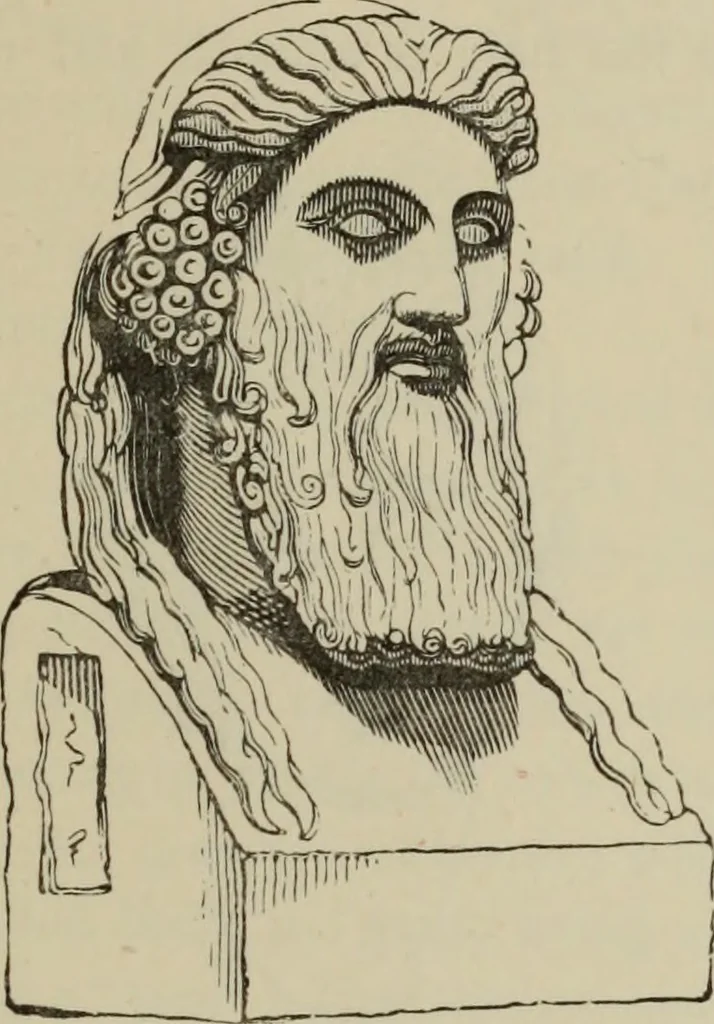 An illustration from A manual of ancient sculpture, Egyptian - Assyrian - Greek - Roman, 1886, leaf 68