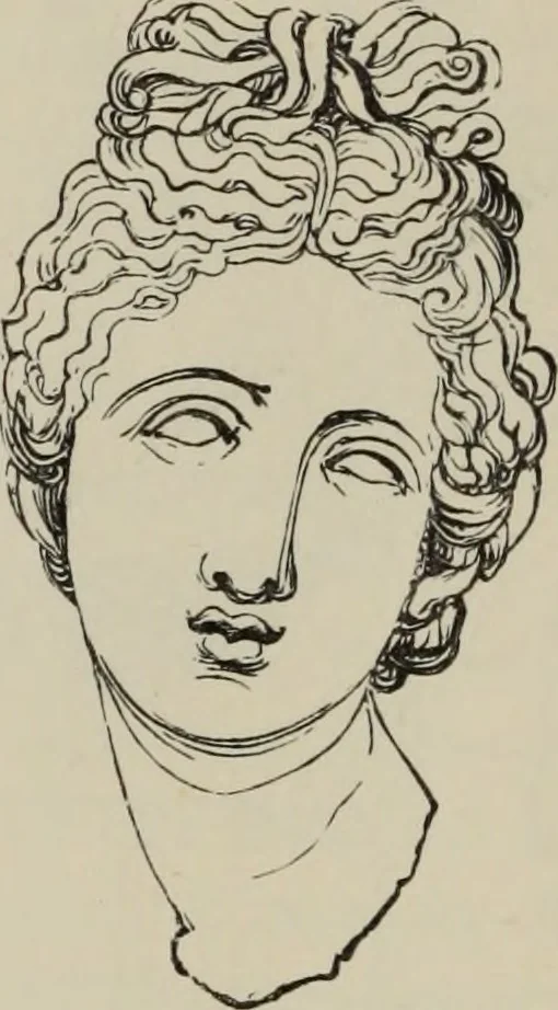 An illustration from A manual of ancient sculpture, Egyptian - Assyrian - Greek - Roman, 1886, leaf 69