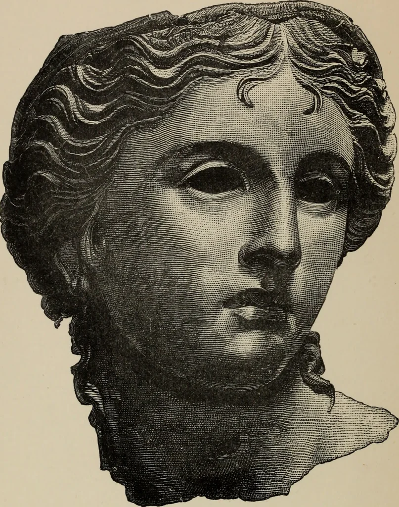 An illustration from A manual of ancient sculpture, Egyptian - Assyrian - Greek - Roman, 1886, leaf 9