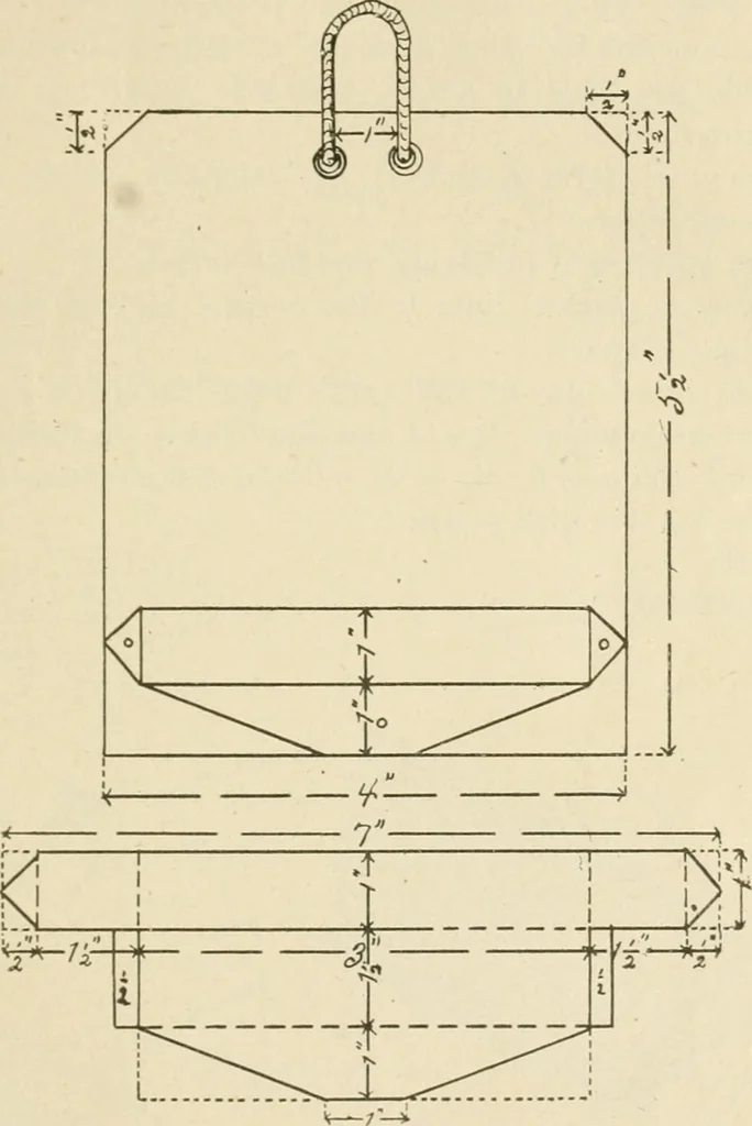 An illustration from Manual of cardboard construction for third, fourth, and fifth grades, 1902, leaf 68
