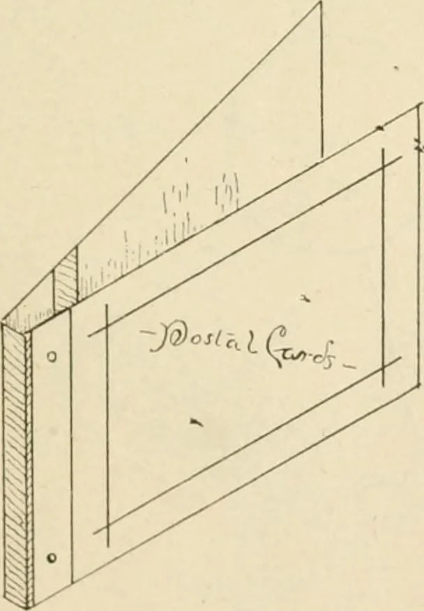 An illustration from Manual of cardboard construction for third, fourth, and fifth grades, 1902, leaf 82