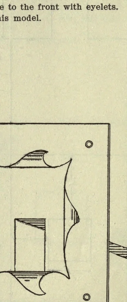 An illustration from Manual of cardboard construction for third and fourth grades, 1902, leaf 56