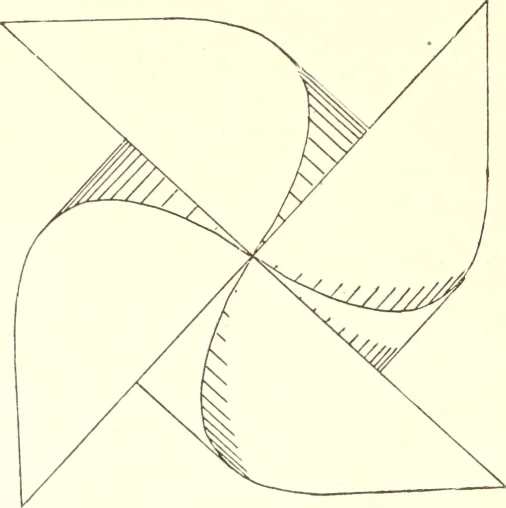 An illustration from Manual of cardboard construction for third and fourth grades, 1902, leaf 17