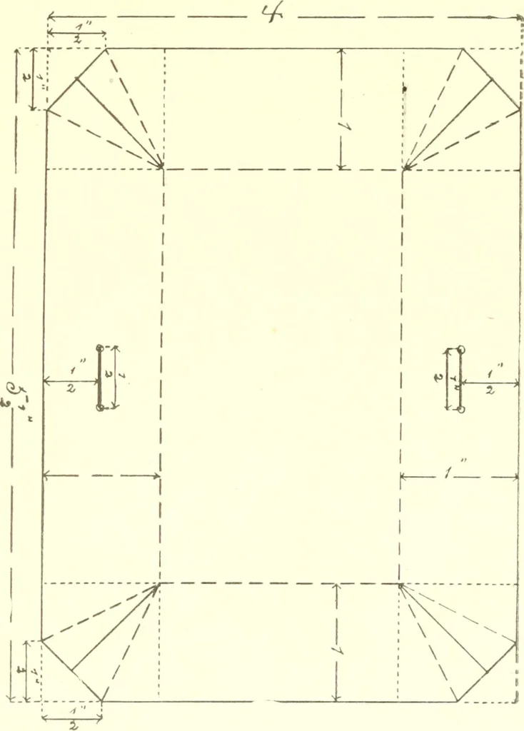 An illustration from Manual of cardboard construction for third and fourth grades, 1902, leaf 48