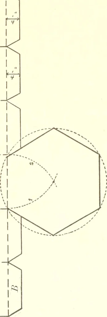 An illustration from Manual of cardboard construction for third and fourth grades, 1902, leaf 70