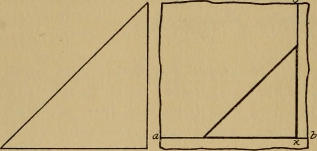An illustration from Manual of cardboard construction, 1908, leaf 19