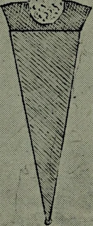 An illustration from A manual of cartomancy, fortune-telling and occult divination : including the oracle of human destiny, Cagliostro's mystic alphabet of the magi, The golden wheel of fortune, The art of invoking spirits in the crystal, The various methods of divination, 1909, leaf 124