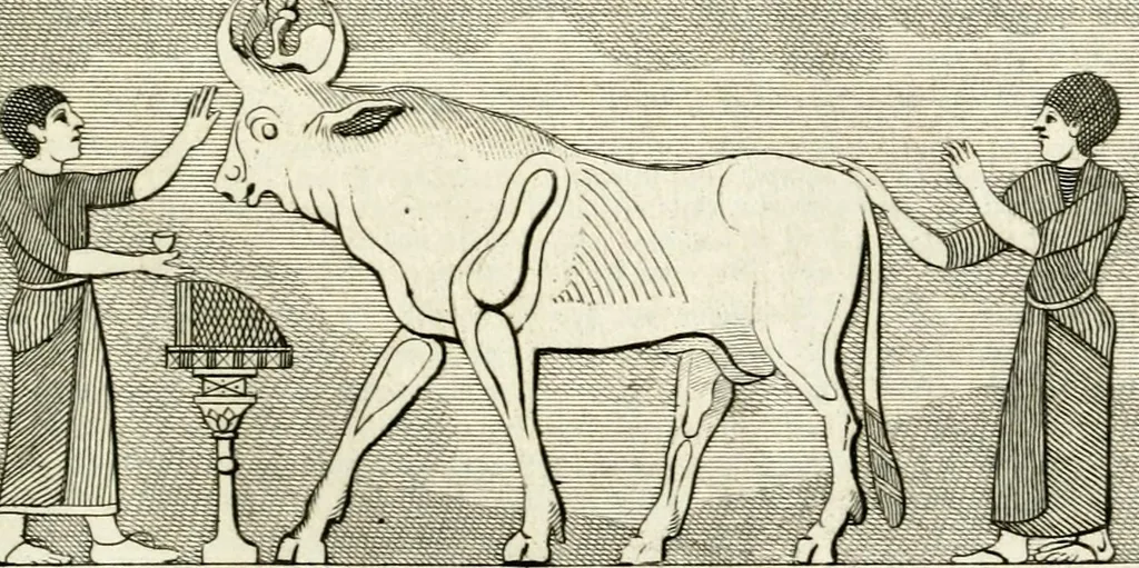 An illustration from Manual of classical literature : from the German of J.J. Eschenburg, with additions, 1855, leaf 172