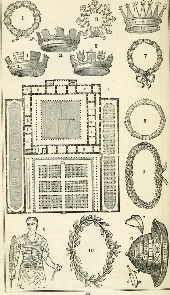An illustration from Manual of classical literature : from the German of J.J. Eschenburg, with additions, 1855, leaf 189