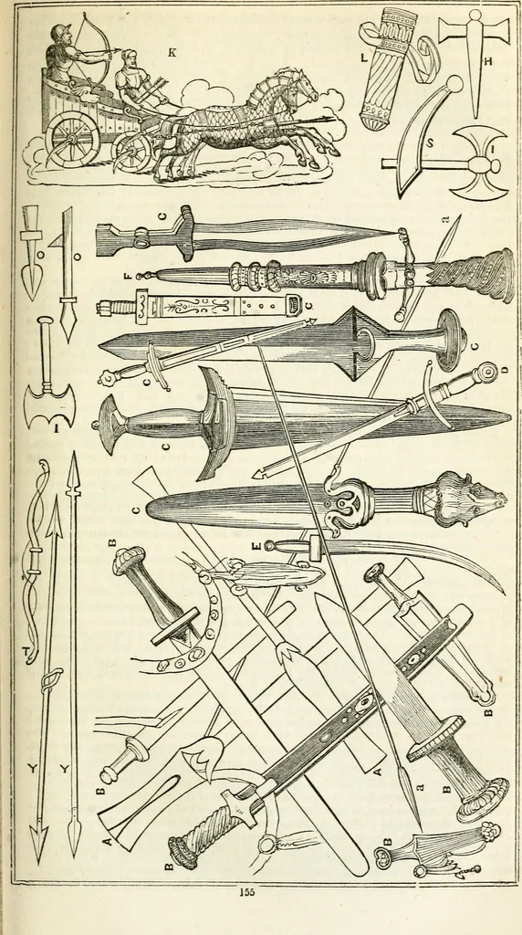 An illustration from Manual of classical literature : from the German of J.J. Eschenburg, with additions, 1855, leaf 204
