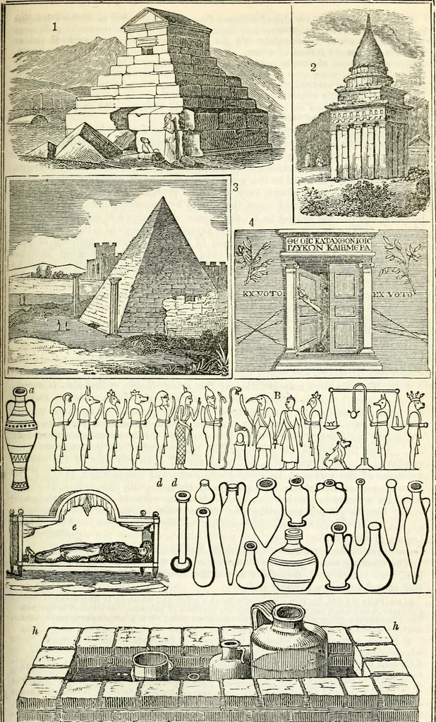 An illustration from Manual of classical literature : from the German of J.J. Eschenburg, with additions, 1855, leaf 210