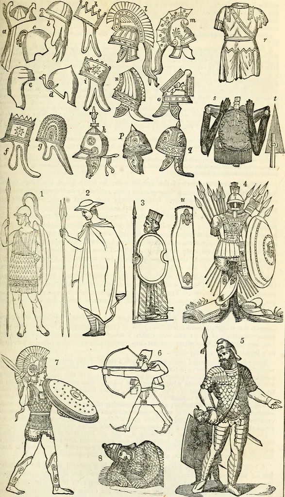 An illustration from Manual of classical literature : from the German of J.J. Eschenburg, with additions, 1855, leaf 248