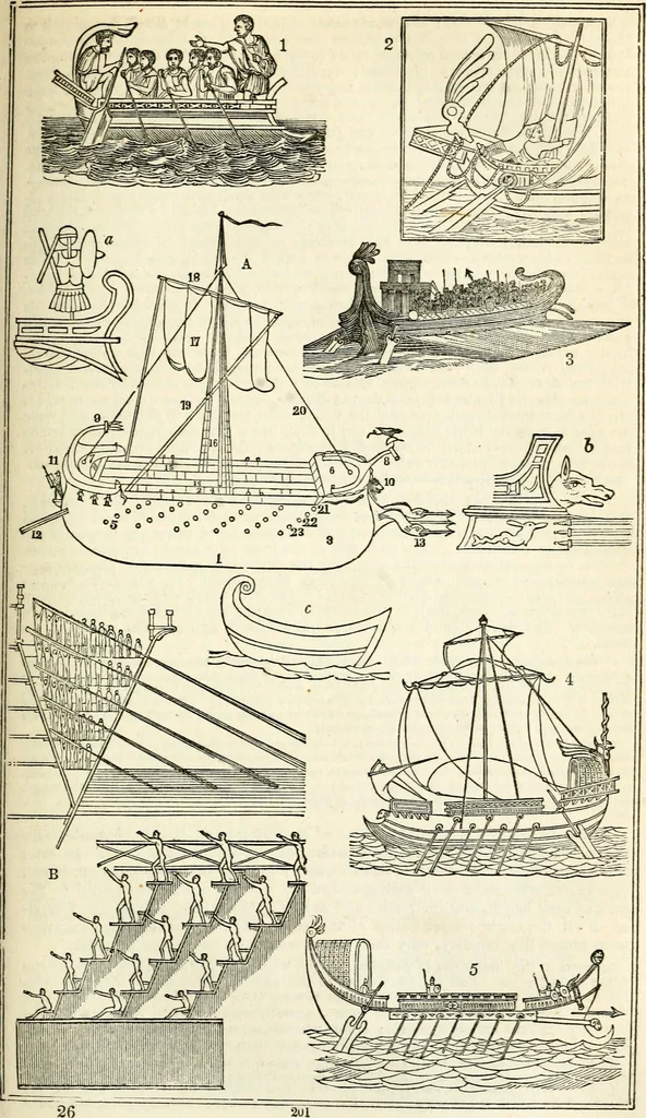 An illustration from Manual of classical literature : from the German of J.J. Eschenburg, with additions, 1855, leaf 254