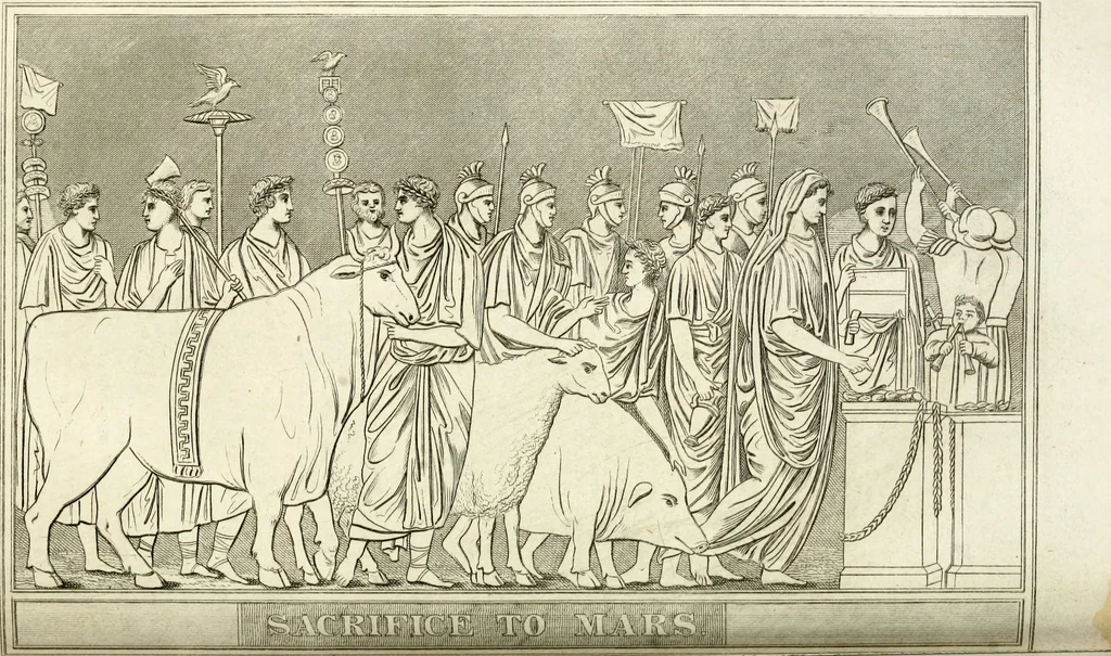 An illustration from Manual of classical literature : from the German of J.J. Eschenburg, with additions, 1855, leaf 296