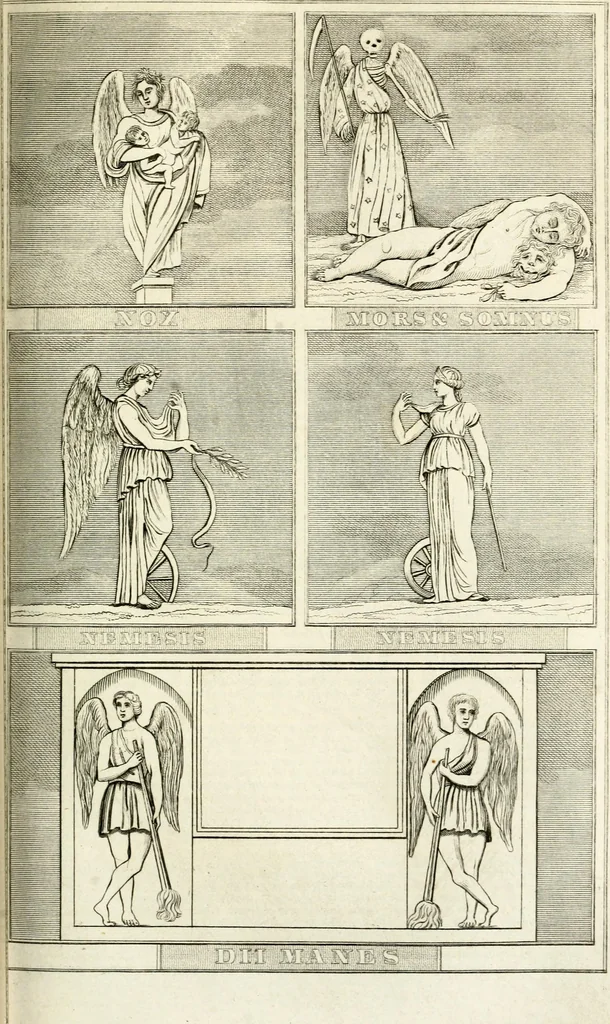 An illustration from Manual of classical literature : from the German of J.J. Eschenburg, with additions, 1855, leaf 360