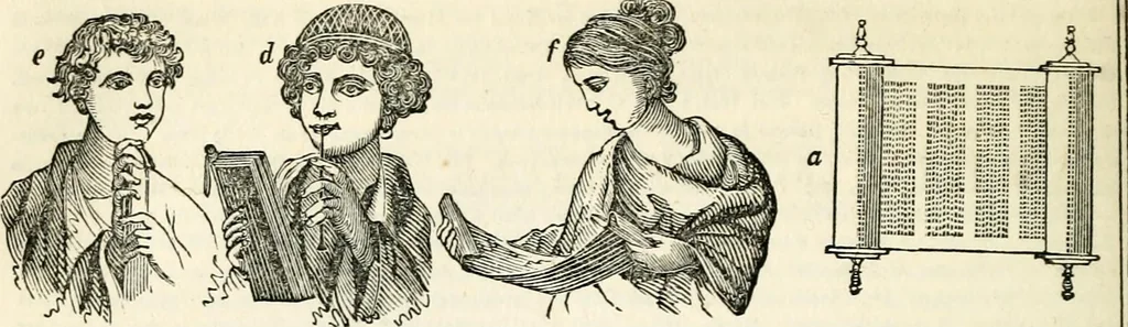 An illustration from Manual of classical literature : from the German of J.J. Eschenburg, with additions, 1855, leaf 381