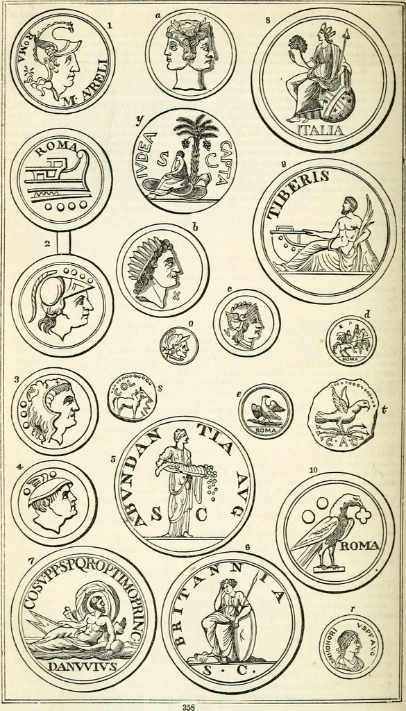 An illustration from Manual of classical literature : from the German of J.J. Eschenburg, with additions, 1855, leaf 421