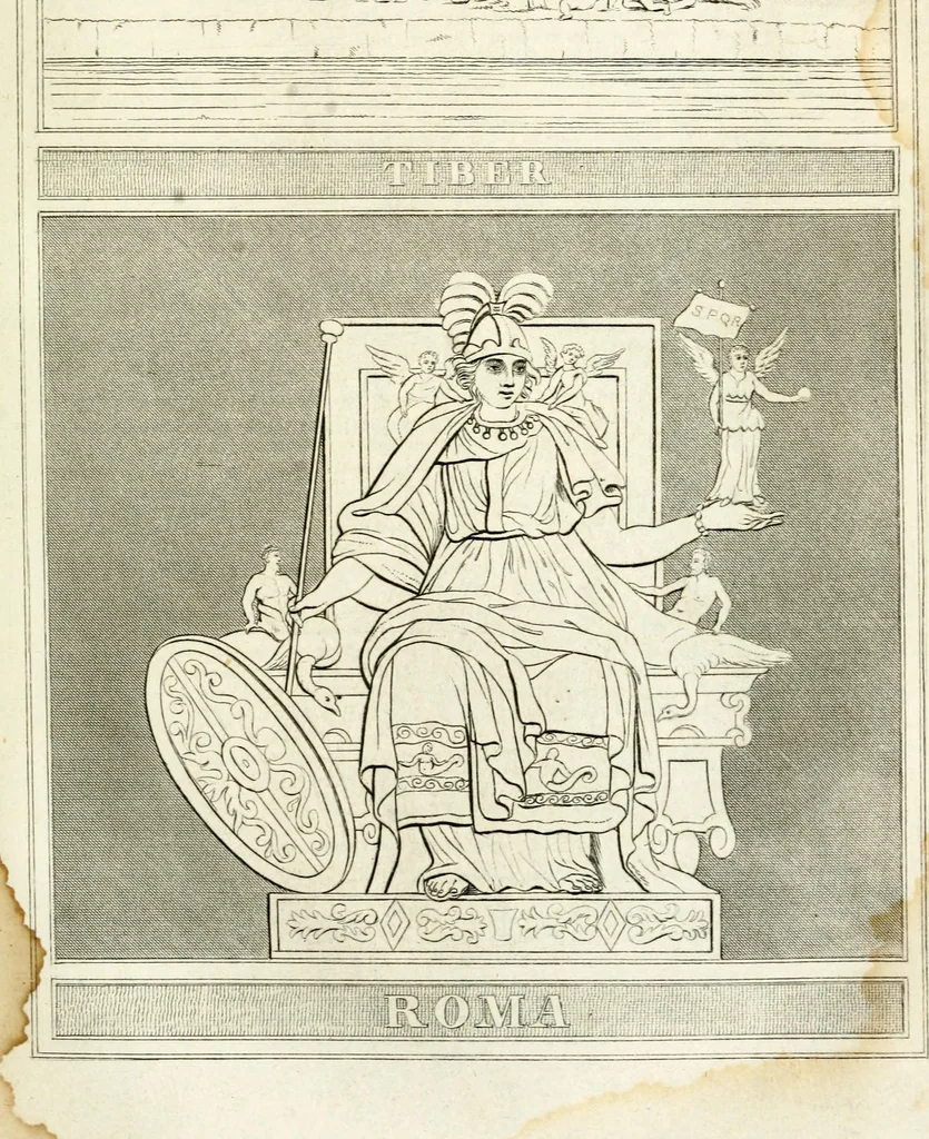 An illustration from Manual of classical literature : from the German of J.J. Eschenburg, with additions, 1855, leaf 52