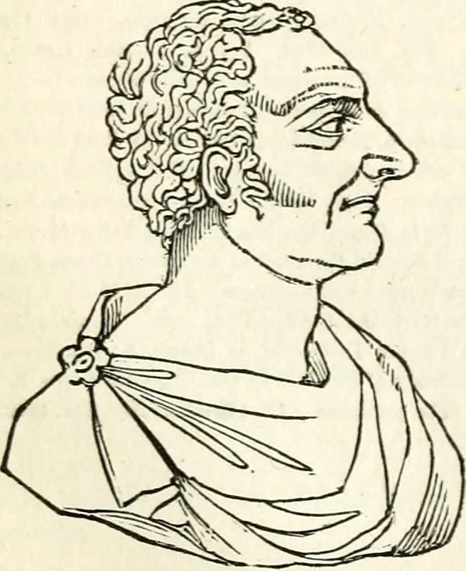 An illustration from Manual of classical literature : from the German of J.J. Eschenburg, with additions, 1855, leaf 621