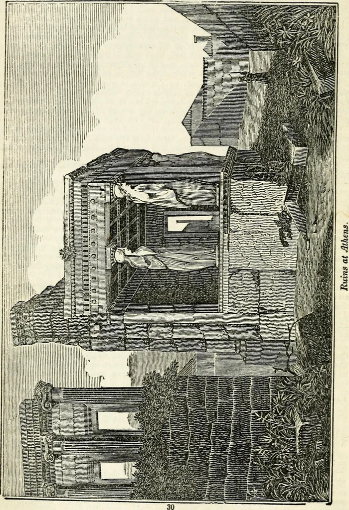 An illustration from Manual of classical literature : from the German of J.J. Eschenburg, with additions, 1855, leaf 69