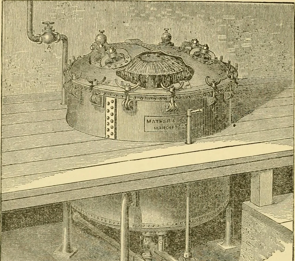 An illustration from A manual of dyeing: for the use of practical dyers, manufacturers, students, and all interested in the art of dyeing, 1919, leaf 111
