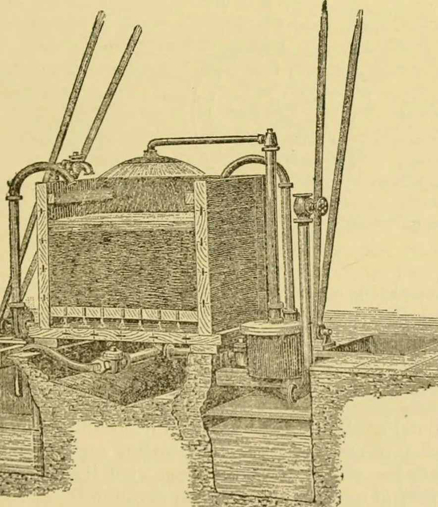 An illustration from A manual of dyeing: for the use of practical dyers, manufacturers, students, and all interested in the art of dyeing, 1919, leaf 112
