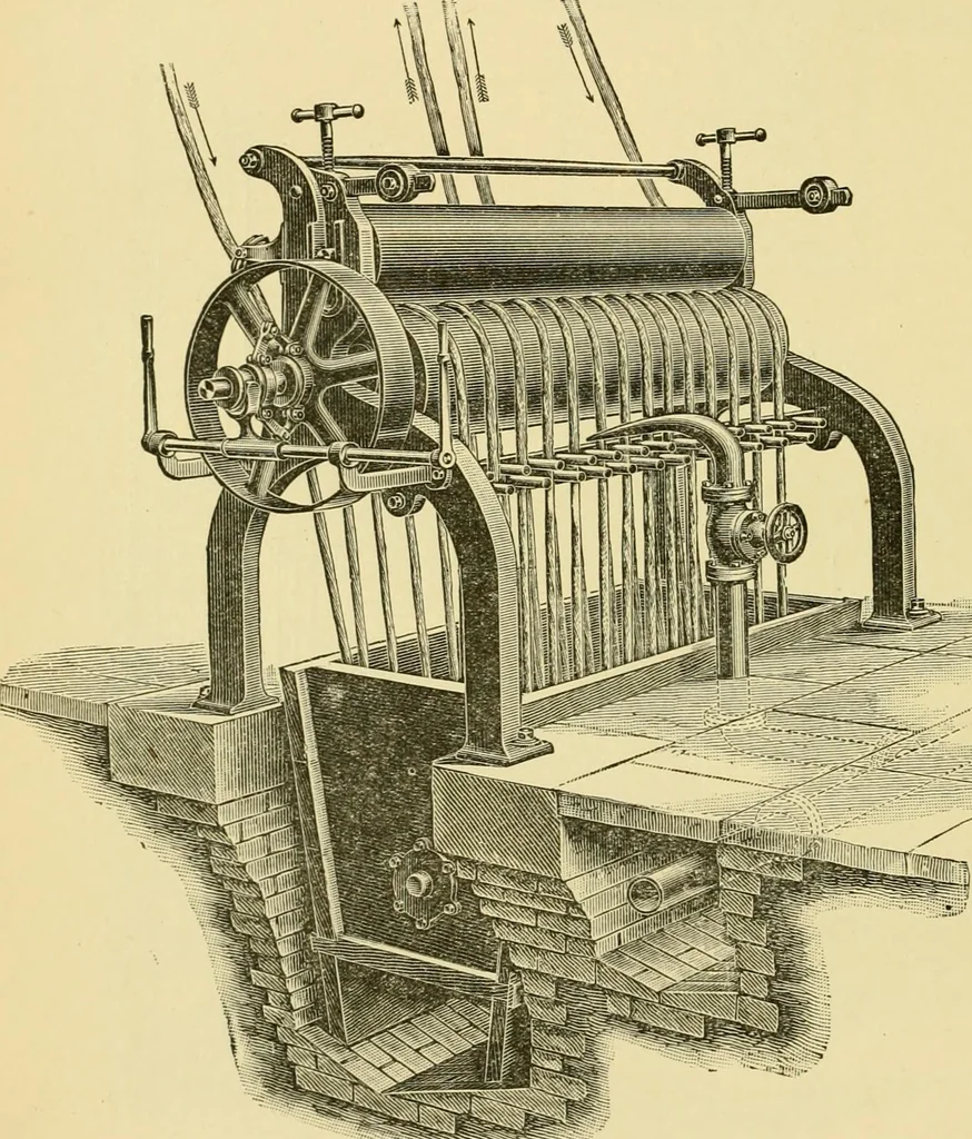 An illustration from A manual of dyeing: for the use of practical dyers, manufacturers, students, and all interested in the art of dyeing, 1919, leaf 123