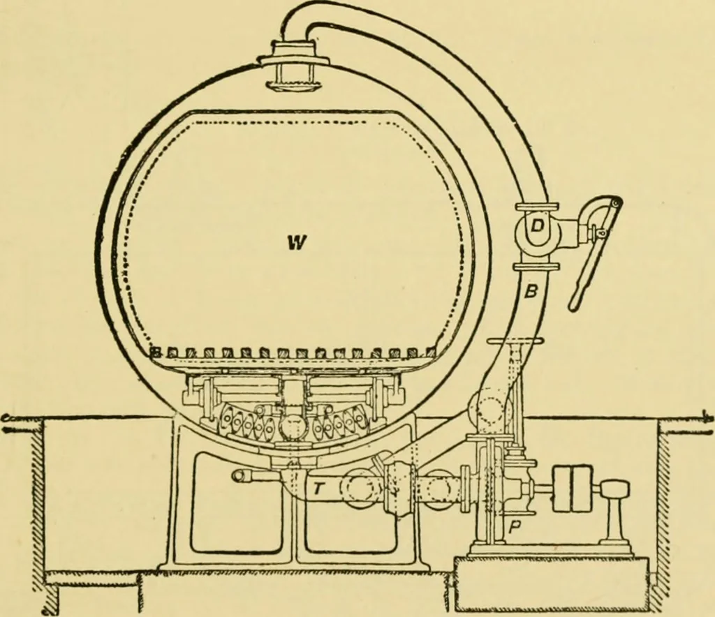 An illustration from A manual of dyeing: for the use of practical dyers, manufacturers, students, and all interested in the art of dyeing, 1919, leaf 132