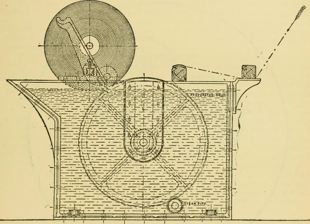 An illustration from A manual of dyeing: for the use of practical dyers, manufacturers, students, and all interested in the art of dyeing, 1919, leaf 140