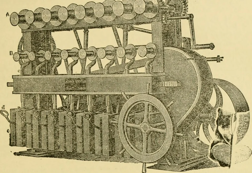 An illustration from A manual of dyeing: for the use of practical dyers, manufacturers, students, and all interested in the art of dyeing, 1919, leaf 180
