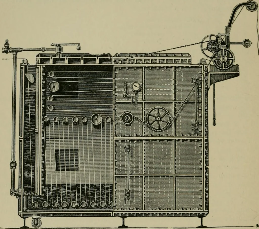An illustration from A manual of dyeing: for the use of practical dyers, manufacturers, students, and all interested in the art of dyeing, 1910, leaf 139